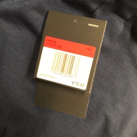 NIKE MICHIGAN WOLVERINES Mens Blue Polo Shirt - Picture 5 of 7